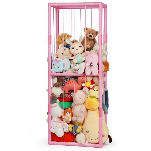Organizador Ibnotuiy de PVC rosa con forma de animal de peluche para zoológico