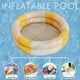 thumbnail image 4 of Piscina Piscina inflable Juguetes para bebés Piscina para niños al aire libre (Amarillo 90 cm de diámetro) Sywqhk Para Estrenar, 4 of 7