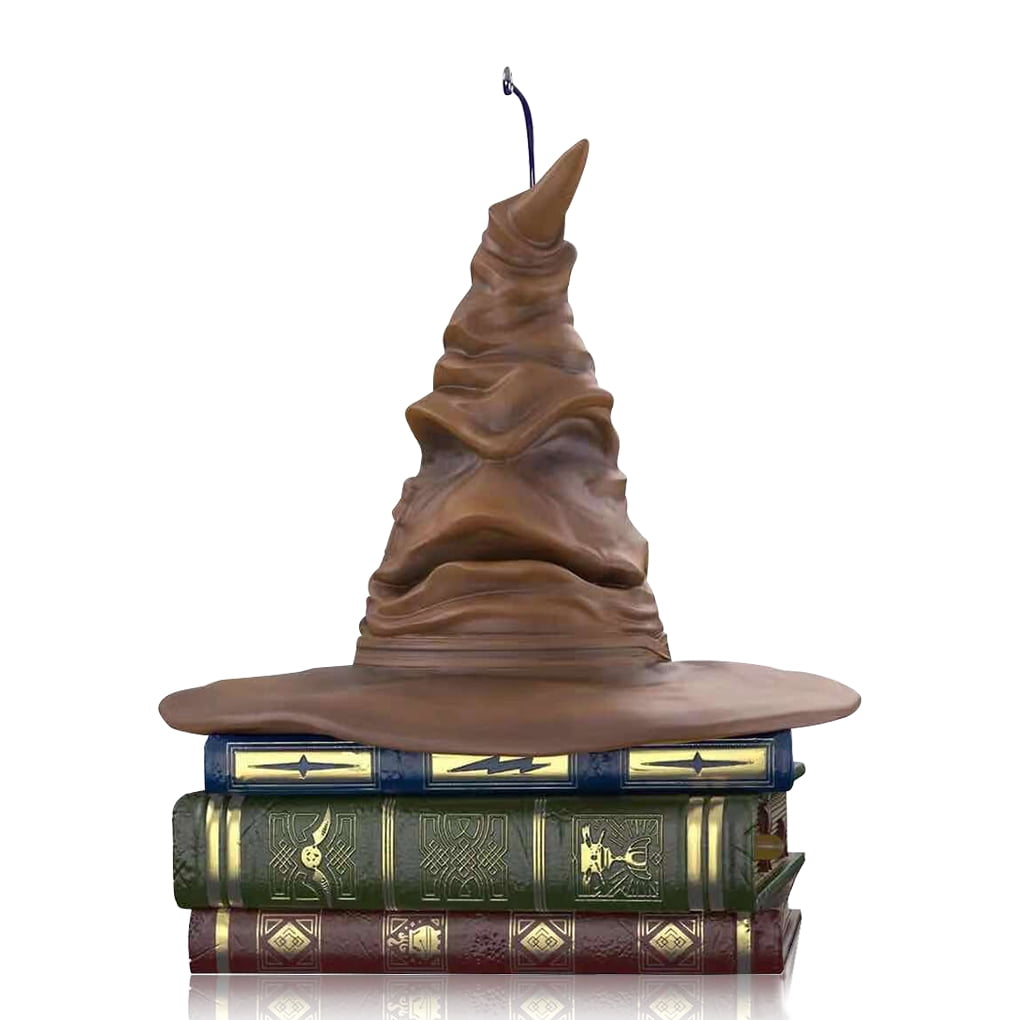 Sorting Hat Christmas Ornament Decoration Kids Toy Party Gift Costume Accessory for Pretend Play, Talking Style