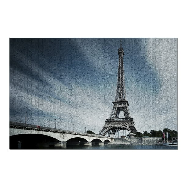 Paris, France - Eiffel Tower (20x30 Premium 1000 Piece ...
