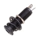 thumbnail image 2 of Toma De Corriente Bajo de guitarra eléctrica Conector de enchufe recto acanalado de 1/4 pulgadas (negro) Likrtyny Para Estrenar, 2 of 5