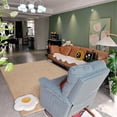 thumbnail image 3 of Junovo Modren Area Rug Soft Shag Carpet for Living Indoor Carpet,Fluffy Rugs for Kids Room/Bedroom,4'x6',Tan, 3 of 7