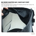 thumbnail image 3 of Horse Feeder Portable Food Bag Mesh Cloth Bag Hay Storage Pouch with Hanging Ropes, 3 of 8