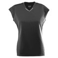 thumbnail image 2 of Augusta Sportswear 1204 Athletic Wear Jersey Women's Cap Sleeve V-Neck Rally, 2 of 2