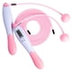 thumbnail image 4 of Cuerdas de saltar inalámbricas Cuerda de saltar de digital Longitud ajustable Mango antideslizante Cuerda de saltar inteligente para ejercicio Entrenamiento Hombres Rosado Cola saltar la cuerda, 4 of 6