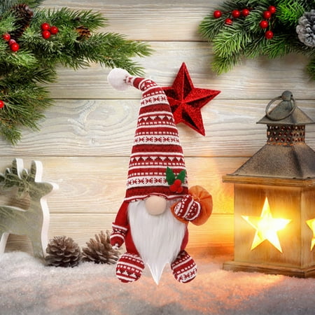 

Wankam Handmade Spring Easter Gnomes Easter Gifts for Women/Men Plush Handmade Faceless Man Flower Gnome Gift Bunny Decor Home Old Desktop for Home Tree Door Wall Party Decor