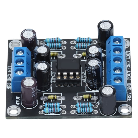 Preamplificador de altavoz Bling Bling módulo amplificador de sonido 2 canales placa de preamplificador de audio