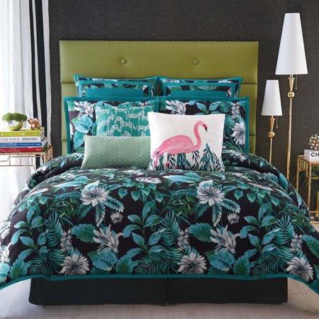 Christian Siriano Tropicalia Printed 3 Piece Comforter Set