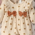 thumbnail image 4 of 0-1 Months Newborn Baby Girls Long Sleeved Bodysuits Outdoor Bodysuit Sleep & Play Bodysuit, 4 of 4