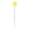 yellow, variant on 1Pcs Heart-Shaped Dual-Action Silicone Facial & Lip Cleansing Brushes - Exfoliating & Massaging, Lightweight, Portable, Assorted Colors