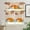 Harvest Pumpkin, variant on Fall Kitchen Curtain Valance and Tiers Set Fall Harvest Pumpkin Rod Pocket Kitchen Tier & Valance Set 3 Piece Autumn Maple Leaf Window Curtain Valance Tier Set for Autumn, Fall Thanksgiving Decor
