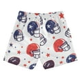 thumbnail image 7 of FORMRS Boys Swim Trunks Quick Dry Mesh Liner Boardshorts Sizes XS-XL, Star Spangled Helmets, 7 of 7