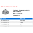 thumbnail image 2 of Fan Clutch - Compatible with 1993 - 1996 Ford F-150 1994 1995, 2 of 2