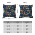 thumbnail image 2 of Honeii Funny Steam Train Print Throw Pillow, Square Decorative Pillow Forms Soft Fluffy Plump Pillow Decorative Pillow Inserts,Couch Pillows-24"x24", 2 of 7