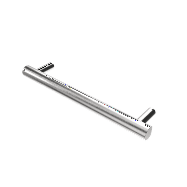 Amba Modello i Round i20RO.B 20-Inch Hardwired Single Bar Towel Warmer - Silver
