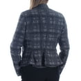 thumbnail image 3 of Rachel Roy Womens Frankie Printed Blazer Jacket, Grey, 0, 3 of 3
