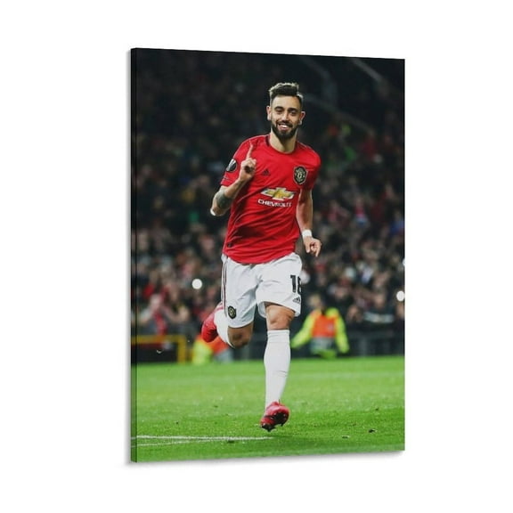 Bruno Fernandes Canvas Poster Poster Cool Artworks Painting Wall Art Canvas Prints Hanging Picture Home Decor Posters Gift 16x24inch(40x60cm)