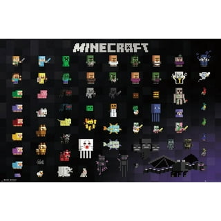 Minecraft Creeper Face Poster – My Hot Posters