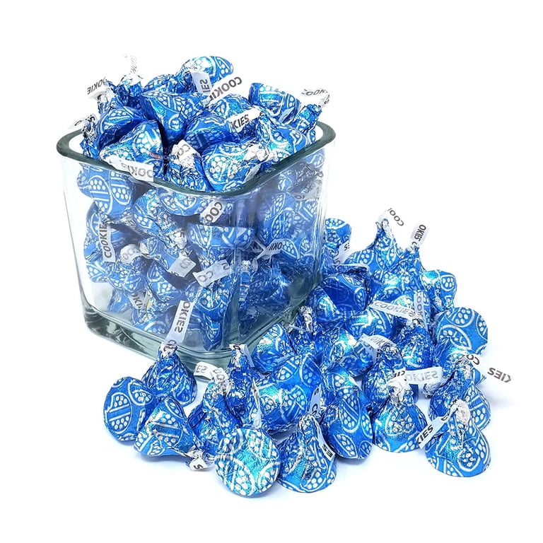 Blue Foil Hershey Kisses