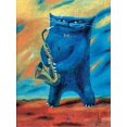 thumbnail image 2 of Art.com Jazz Stretched Canvas Print Wall Art by Igor Ilichev, 12" x 16", 2 of 4