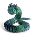 thumbnail image 5 of Xihbxyly Ofertas Del Prime Day Año de La Serpiente Impresión de Juguetes de Serpiente Impresión de Juguetes de Peluche Articulados y Flexibles Animales Exquisitos Juguetes Lindos para Mascotas Juguet, 5 of 5
