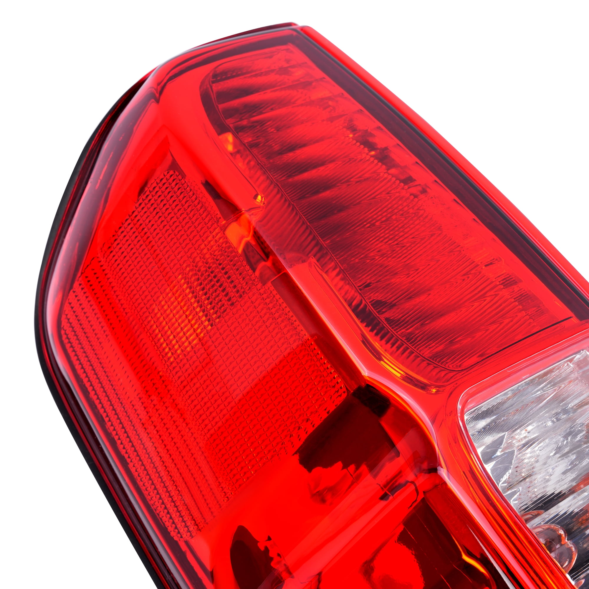 Kojem Left Tail Lights For 2005-2021 Nissan Frontier 09-12 Suzuki Equator Replacement for 26555EA825 Halogen Brake Lamp Red Lens Plastic (Driver Side)
