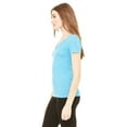 thumbnail image 4 of Bella + Canvas Ladies' Triblend Short-Sleeve Deep V-Neck T-Shirt - 8435, 4 of 4