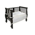 Arm's Reach Sleigh Bed CoSleeper, Espresso