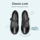 thumbnail image 3 of Zapatos tipo Mary Jane para niñas DREAM PAIRS KFL217 Negro Talla 4, 3 of 8