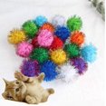 thumbnail image 5 of Glr 100 Pack Assorted Color Sparkle Balls For Cats: Irresistible Cat Toy, 5 of 5