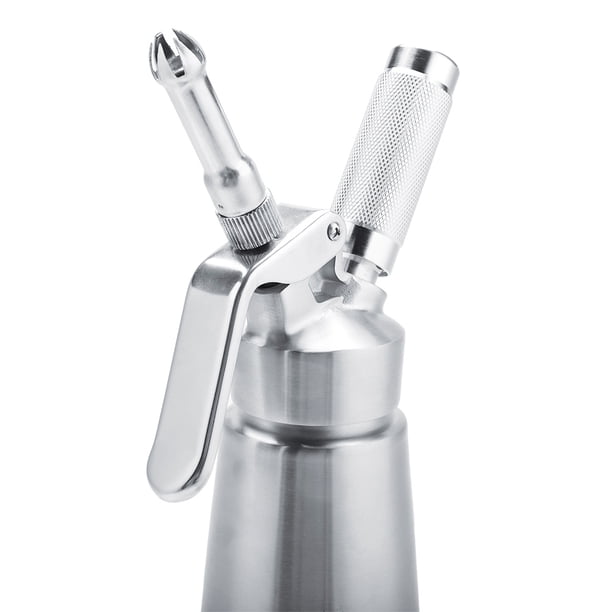 Dispensador de Crema Batida Cargadores con 3 Boquillas de Acero Inoxidable, Paquete dispensador de Crema Batida 1000ML Ecomeon no