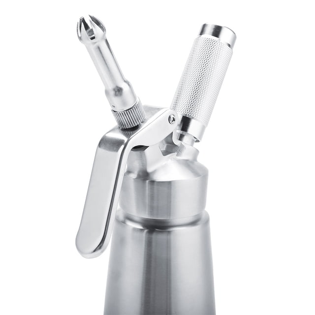 Dispensador de Crema Batida Cargadores con 3 Boquillas de Acero Inoxidable, Paquete dispensador de Crema Batida 1000ML Ecomeon no