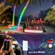 thumbnail image 3 of Cadena de luces LED inteligentes para dormitorio que funcionan con Google Home, luces de hadas musicales, control remoto por aplicación, múltiples modos, luces parpadeantes de cobre para el, 3 of 6