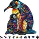 thumbnail image 1 of Rompecabezas de madera de pingüino de 200 piezas para adultos, 11 x 12 pulgadas, colorido y único, ideal para regalos de cumpleaños, juegos familiares., 1 of 7