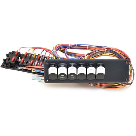 Crownline Boat Rocker Switch Panel | 215 / 235 Contura VI Black