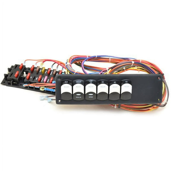 Crownline Boat Rocker Switch Panel | 215 / 235 Contura VI Black