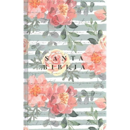 Pre-Owned Biblia Reina Valera 1960 letra grande, tamao manual, tapa dura rosas rosadas / Spanish Bible RVR 1960 Handy Size Large Print HC pink roses (Spanish Edition), 9781644737729, 1644737728, Hardcover,