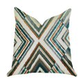 thumbnail image 1 of Plutus PBRA1357-1616-DP Croissant Oreiller de Luxe Multi Vert; 16 x 16 Po., 1 of 3