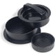 thumbnail image 1 of Prensa para hamburguesas 3 en 1 - Haz hamburguesas perfectas de carne molida magra - Prensa para hamburguesas - Prensa para albóndigas para hamburguesas, color negro, 1 of 2