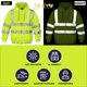 thumbnail image 2 of Sudadera Wefeyuv ANSI Class 3 de alta visibilidad amarilla S, 2 of 7