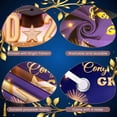 thumbnail image 4 of Gold Lettering Graduation Banner Sparkling Fireworks Class of 2026 Banner Graduation Cap Design Diploma Elements Grad Backdrop for Graduation Ceremony Class of 2026 Party Graduation Celebration, 4 of 9