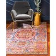 thumbnail image 1 of Unique Loom 3123878 5 x 8 ft. Alto Austin Rectangular Rug, Peach, 1 of 1