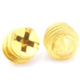 thumbnail image 3 of (100pcs) Brass Cross Tip Slotted Fastening Bolts, M2.5x4mm, 3 of 5