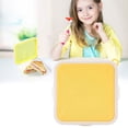 thumbnail image 2 of AUDeals Silicone Sandwich Container with 3-Button Leakproof Lid | Microwave/Freezer-Safe Food Storage Box for Hot/Cold Meals & Compact Kitchen Organizing‌ ‌, 2 of 9