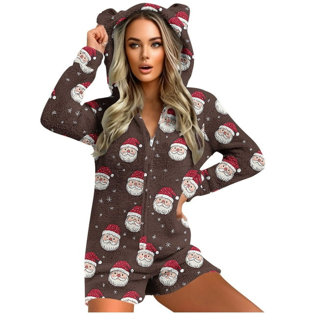 Cardigans pour Femmes - Longs Cardigans pour Femmes - Pyjama à Capuche à Fermeture Éclair pour Usage Quotidien