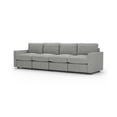 thumbnail image 1 of Sofá Seccional Modular 4 Plazas Moderno | Gris Niebla, 1 of 8
