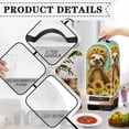 thumbnail image 4 of HELLHERO Sloth Strawberry Pattern Lightweight Food Processor Cover for Kitchen Use Polyester, Machine Washable, There is only one dust cover, 4 of 6