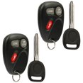 thumbnail image 1 of Se adapta a 2001 2002 llavero remoto Cadillac Escalade/Chevy Avalanche S10 Silverado Suburban Tahoe/GMC Sierra Sonoma Yukon (15042968) Juego de 2, 1 of 5