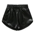 thumbnail image 3 of Hessimy Girls Cargo Shorts Lightweight Parachute Short Pants with Pockets Summer Cargo Shorts Casual Hiking Sports(Black,3-4 Years), 3 of 3