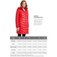 thumbnail image 6 of Orolay Women's Long Quilted Hooded Puffer Down Jacket, 6 of 6